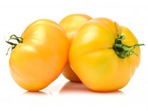 Popis paradajok Giant Lemon