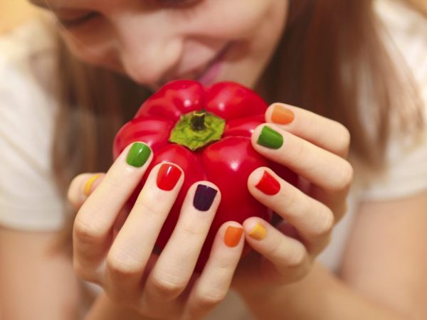 Paprika odrody Lesya