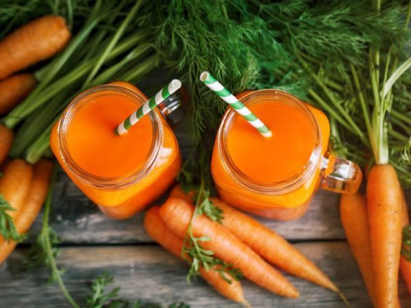 Obsah vitamínov v mrkve